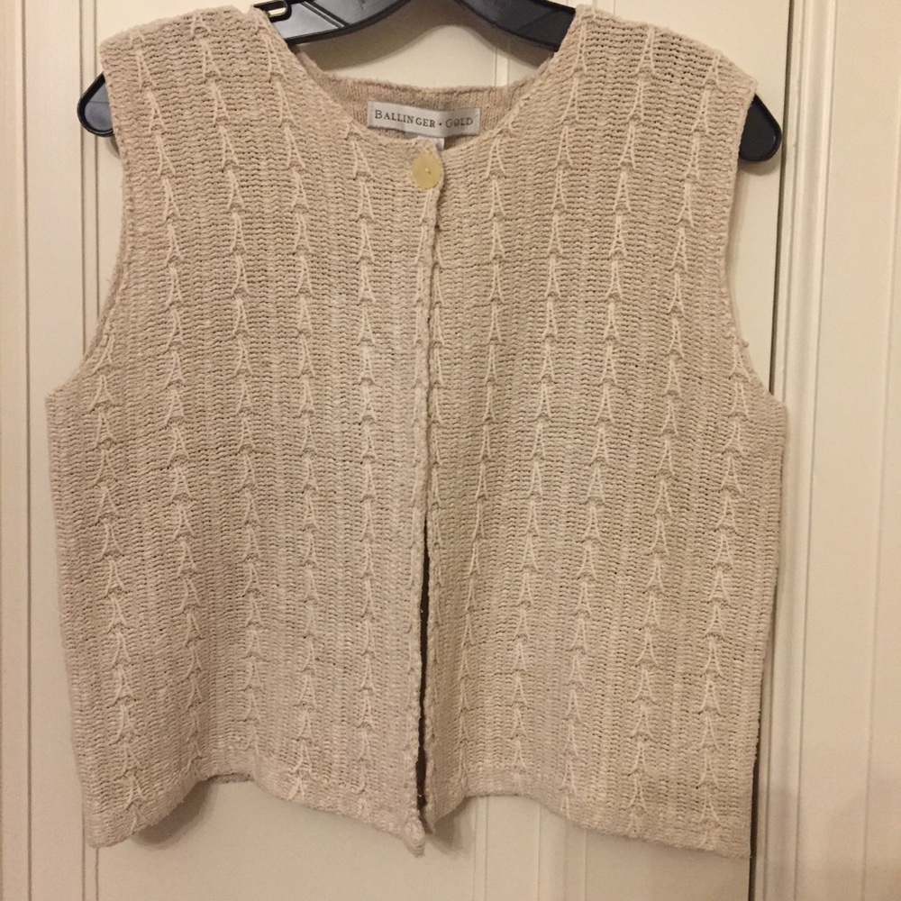 Ballinger Gold Silk Vest